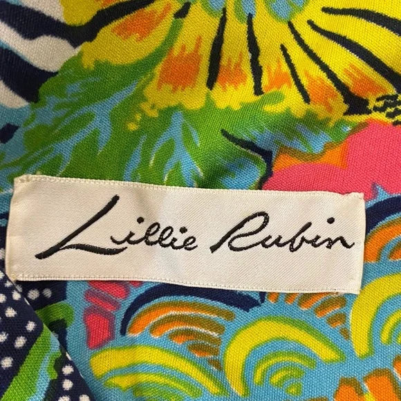 Vintage Don Luis De Espana Multicolor Funky Floral Print Flowy Maxi Dress S/M - Picture 8 of 12